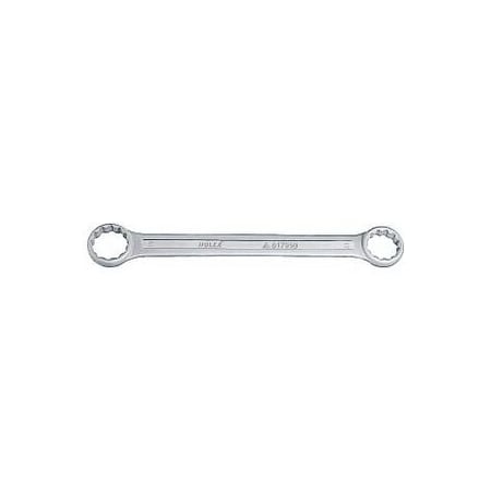 Holex Double Box Wrench, Chrome-Plated, 24mm x 27mm 617950 24X27